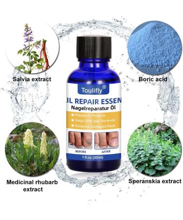 Nail Repair Natural Nail Care Maximum Strength Nail Solution Restores Discolored & Damaged Nails Nail Care Solution - Buy Online on GoSupps.com