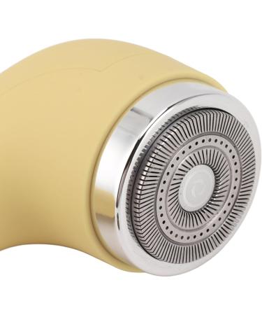 AYNEFY Portable Mini Beard Trimmer - Fast Motor Hair Remover for Travel | Compact & Lightweight | USB Cable Included (Yellow - Buy Online on GoSupps.com