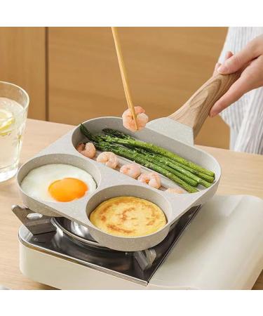 TREGOO Pan Breakfast Making Pan Non-Stick Household Frying Pan Kitchenware Kitchen Tools for Stove and Kitchen Utensils - Buy Online on GoSupps.com