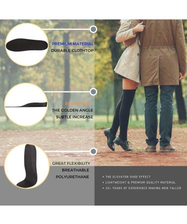 Men's Shoe Lifts - 1 1/4 Inch Height Increase Elevator Insoles - Taller Shoes Solution - IK207 - Buy Online on GoSupps.com