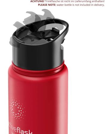 BEMAXX Replacement Closures for Active Flask | BPA-Free Wide Mouth & Bamboo Drinking Bottle Lids | Leak-Proof Coffee Closure Accessories - Buy Online on GoSupps.com