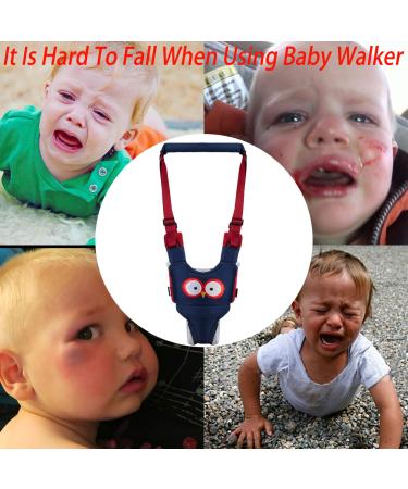 Baby Walking Harness - Adjustable Safety Harness for Infant Walking Learning, Blue - Buy Online on GoSupps.com
