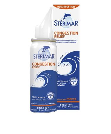 Sterimar Congestion Relief Spray 50ml