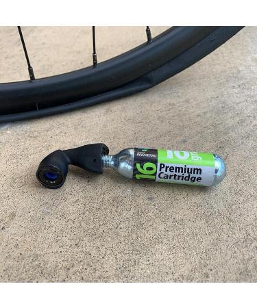 Genuine Innovations G20461 Microflate Nano CO2 Inflator - 23g Lightweight - Black - Buy Online on GoSupps.com