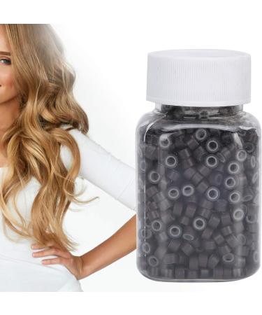 Hair Extension Links Beads Hair Extension Link Ring Beads Hair Extension Ring Loops Silicone Lined Micro Beads Links Aluminum Hair Extension Tool (b) - Buy Online on GoSupps.com