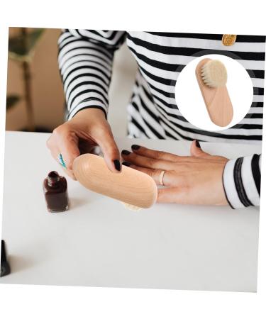 Healvian Nail Cleaning Brush Nail Brush Fingernail Scrub Brush Nail Scrubber Toe Brush Nail Cleaner Brush Finger Nail Scrub Brush Beech 10.00X4.30X3.50CM As Shown - Buy Online on GoSupps.com