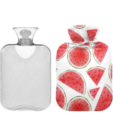 Buy Naanle Watercolor Heat Bottle - 1L Transparent Hot Water Bottle for Bed Hands & Feet | Pain Relief & Therapy | International Shipping - Buy Online on GoSupps.com