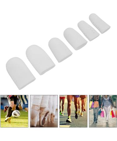 Silicone Toe Protectors - 8 Pairs Toe Sleeves for Corns, Blisters, and Ingrown Toenails - Buy Online on GoSupps.com
