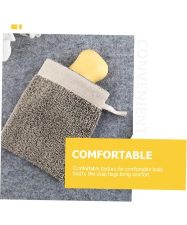 Baluue 6 Pcs Soap Bag Foaming Net Bathing Supply Soap Net Bags Soap Foaming Net Soap Mesh Holder Flax 14.5x12cmx3pcs As Shownx3pcs - Buy Online on GoSupps.com