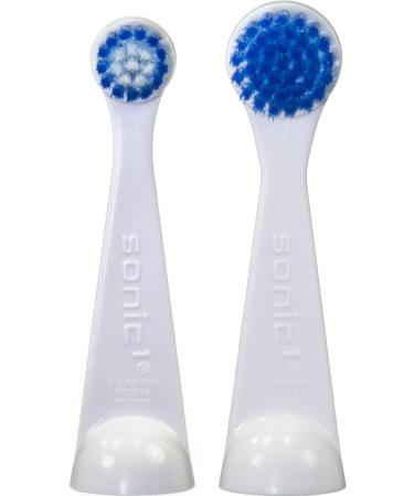 Cybersonic3 Replacement Brush Heads 2 Pack - Compatible with All Cybersonic Electric Toothbrushes - Buy Online on GoSupps.com