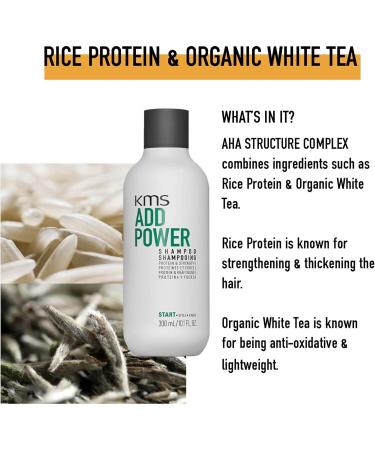 KMS Add Power Shampoo 300ml - shampoing pour cheveux fins et fragiles - Buy Online on GoSupps.com