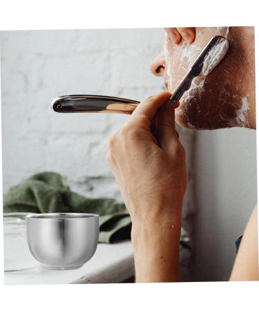 Angoily Double-Walled Stainless Steel Shaving Cup Set - Premium Korean Foam & Razor Tools for Men - Buy Online on GoSupps.com