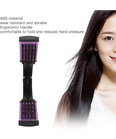 Hair Straightener Brush Anti Static Soft Bristles Double Sided Brush Comb with Ergonomic Handle ABS Durable Sturdy Hair Styling Tool for Smoothing and Straight Hair Styles - Buy Online on GoSupps.com