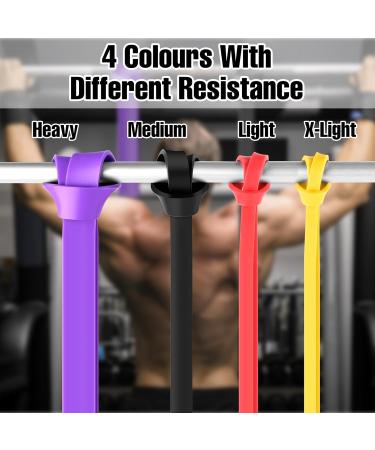 Shop Wugu Fitness Straps & Resistance Bands - 4 Levels for Strength Training Yoga & Pilates - Perfect for Men & Women - Buy Online on GoSupps.com
