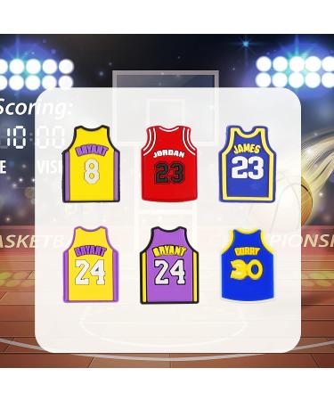 We1stdsee Basketball Shoe Charms - 42pcs Sports Team Clog Pins for Kids, Men, Teens - Buy Online on GoSupps.com