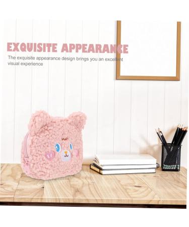 Plush Cosmetics Pocket Wallet for Girls - Mini Travel Bag & Zippered Money Exchange - 15.5x12x5.5cm - Buy Online on GoSupps.com