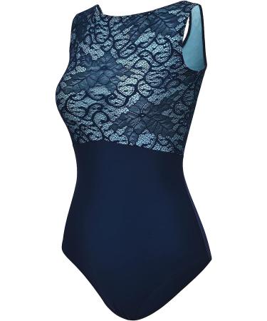Dance Elite Aquazul Women's Dance Leotard - Navy | Ballet & Dance Adult Leotards - Buy Online on GoSupps.com