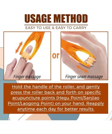 Buy 2 Partial Acupressure Finger Roller Massagers - Wrist Scooter for Pain Relief | Ideal Hand Massager for Musicians Gamers & Computer Users - Fast International Shipping - Buy Online on GoSupps.com