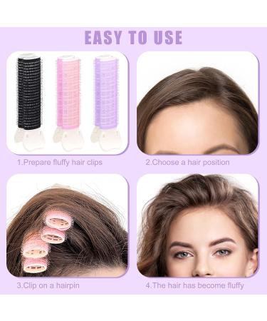 6 PCS Volume Hair Clips for Instant Volumizing and Natural Fluffy Roots - DIY Hair Styling Clip for Long and Short Hair - Buy Online on GoSupps.com