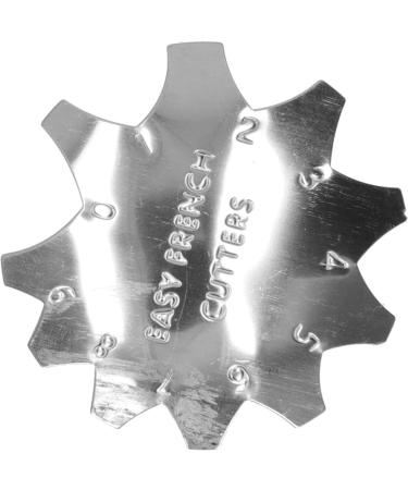 6-Piece Stainless Steel French Nail Art Edge Trimmer Set | Colorful DIY Nail Templates & Supplies for Perfect Lines - Buy Online on GoSupps.com