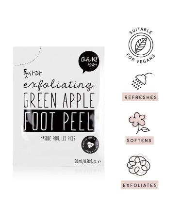 Revitalize Your Feet with Oh K! Green Apple Peeling Foot Mask - Buy Online on GoSupps.com