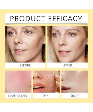 Vitamin brightening serum for the face hyaluronic acid strengthens the barrier brightens dull skin improves skin elasticity for all skin types 3pcs - Buy Online on GoSupps.com