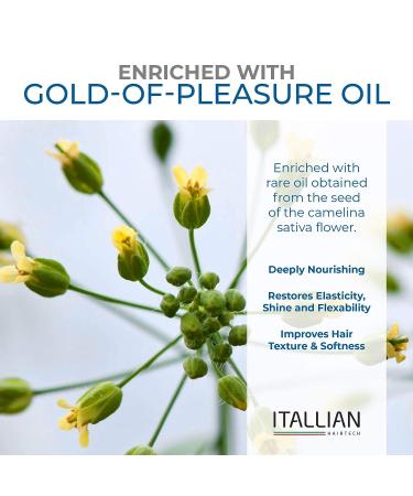 Italian Hairtech Finishing Oil for Chemically Treated Hair 1.01 fl oz - Nourishing Serum with Argan & Vegetable Oils - Protects from Dryness & Frizz - Buy Online on GoSupps.com