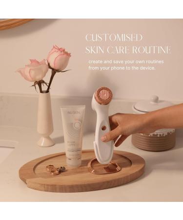 Nu Skin ageLOC LumiSpa iO System | Smart Facial Cleansing Device for Glowing Skin | Daily 2-Minute Routine | Morning & Night Skincare | Rose Gold - Buy Online on GoSupps.com