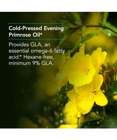 Nutricology EPO - Evening Primrose Oil for Men & Women for Dry Eyes Omega-6 EFA GLA Gamma-Linolenic Acid 500mg Supplement - 120 Count - Buy Online on GoSupps.com