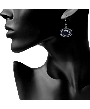 Siskiyou Sports NCAA Penn State Nittany Lions Chrome Dangle Earrings - Buy Online on GoSupps.com