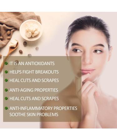 1KG Organic Shea Butter Unrefined Raw Natural Extra Virgin A Grade African Pure Ivory All Body Butter Moisturiser Cream Lotion for All Skin Face Hair Type - Buy Online on GoSupps.com