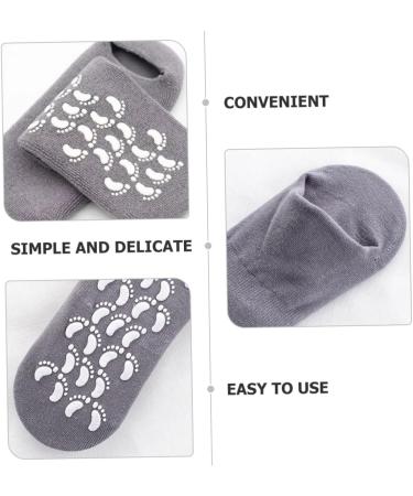 DOITOOL 1 Pair Comfortable Gel Socks Gel Lined Socks Foot Care Gel Sock Foot Lotion Socks Foot Treatment Socks Cracked Heel Care Socks Spa Gel Socks Polyester Miss Moisturizing Facial Mask - Buy Online on GoSupps.com