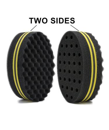 4-Piece Small Hair Twist Sponge Brush Set for Dreads, Locks, and Afro Hair - Wave, Curl, and Coil Styling Tool - Blend - 1 Pack - Buy Online on GoSupps.com