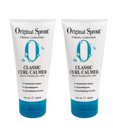 Original Sprout Classic Curl Calmer. Safe Hair Care. Curly Hair Moisturizer and Hair Strengthener. 4 Ounces. 2 Pack. (Packaging May Vary)