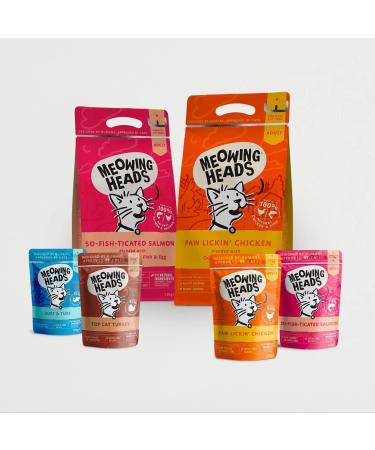 Meowing Heads Complete Dry Cat Food 1.5kg - Fat Cat Slim - Vet Approved Slimming 1.5 kg (Pack of 1) - Buy Online on GoSupps.com