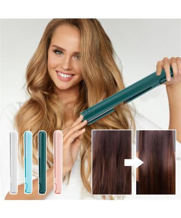 Bubble Wand USB Curling Mini 2-in-1 Portable Hair Curler & Straightener | Travel-Friendly Cordless T3 Hair Tool - White - Buy Online on GoSupps.com