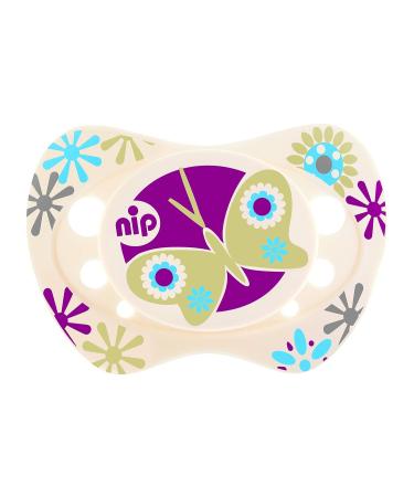 Nip Pacifier Life Girl - Silicone Pacifier for 0-6 Months | Safe & Soft Baby Comfort - Buy Online on GoSupps.com
