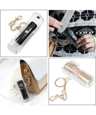 Buy Patty Both Fashionable Transparent Lipstick Key Holder | Portable Lip Balm Holder with Key Rings - International Shipping Available! - Buy Online on GoSupps.com