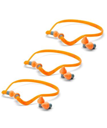 Howard Leight by Honeywell Quiet Band Shooting Earplugs 3 Pairs  (Contains 3 Single Bags  Plus 3 Extra Pairs for Replacement)