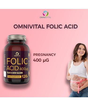 Omnivital Folic Acid 400 mcg - Essential Supplement for Health and Wellness - Buy Online on GoSupps.com
