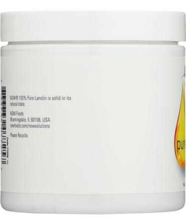 Now Foods Pure Lanolin - 7 oz | Natural Moisturizer for Skin and Hair - Buy Online on GoSupps.com