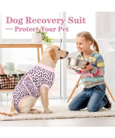 Kuoser Dog Recovery Suit | Post-Op Body for Dogs & Cats | Breathable Anti-Lick Surgical Vest for Male & Female Pets - Buy Online on GoSupps.com