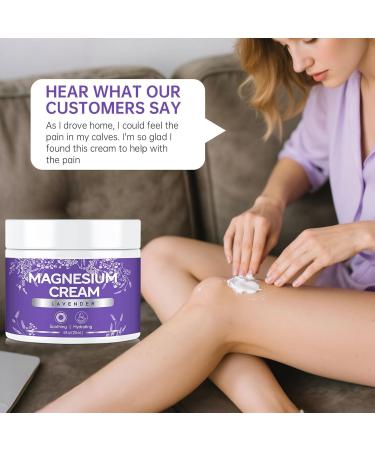  G n rique Organic Magnesium Cream Joint Relief Lotion 120 ml Nourishing and Soothing Daily Skin Care Moisturizing Cream for Calming Muscle Tension Discomfort & Cramps Relief - Buy Online on GoSupps.com