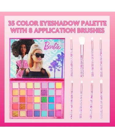 Shop Barbie Townley Girl 35-Well Eyeshadow Palette - Shimmery & Opaque Pigmented Non-Toxic | Perfect for Parties & Sleepovers - Buy Online on GoSupps.com