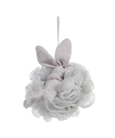 DOITOOL Bath Mesh Sponge Kids Bath Sponge Bath Accessories for Kids Exfoliating Bath Sponge Exfoliating Sponge Bunny Bath Loofah Adorable Bath Balls Shower Mesh Portable Pe Tub Pink Child