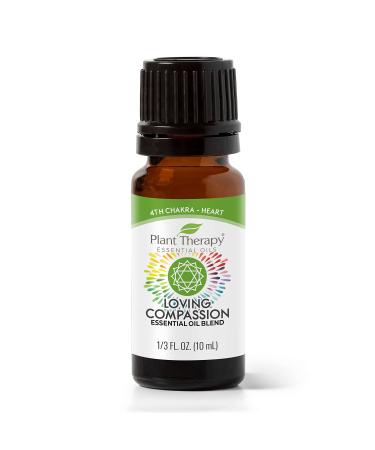 Plant Therapy Chakra 4 Loving Compassion (Heart Chakra) Essential Oil Blend 10 mL (1/3 oz) 100% Pure Undiluted Therapeutic Grade