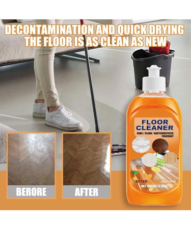 100ML Powerful Decontamination Floor Cleaner Wood Floor Cleaning Tile Cleaner Floor Cleaner Wood Floor Cleaning Polishing Brightening Tile Cleaner 3PCS - Buy Online on GoSupps.com