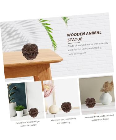 Beavorty 2st Wenwan Meditation Zen Statue - Vintage Wooden Animal Figure for Office & Home D cor Buddha Ornament from Vietnam Agarwood - Buy Online on GoSupps.com