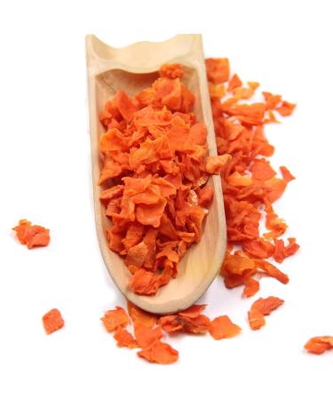 Dried Carrots500g Dehydrated Carrots Flakes For Vegetable Soup Dehydrated Diced Carrots Dried Vegetables