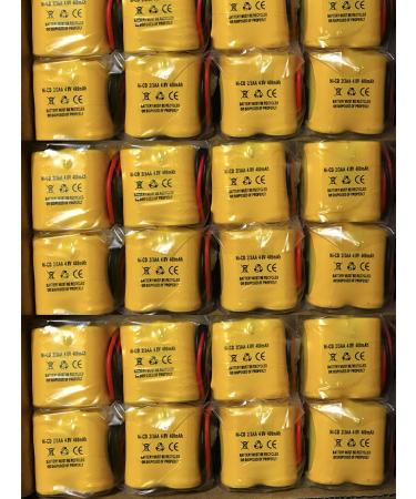 Buy 4.8V 400mAh NiCad Battery for Emergency Exit Signs | MK Power MH29673 BST D-2/3AA400MAH - Buy Online on GoSupps.com